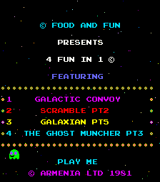 4 Fun in 1 cabinet