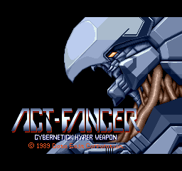 Act-Fancer Cybernetick Hyper Weapon cabinet