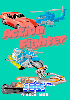 Action Fighter cabinet