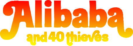 Ali Baba and 40 Thieves cabinet