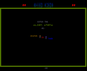 Alien Arena cabinet