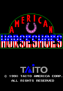 American Horseshoes cabinet