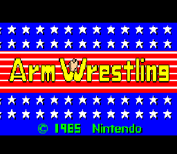 Arm Wrestling cabinet