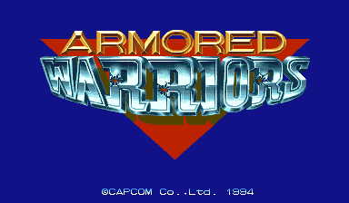 Armored Warriors cabinet
