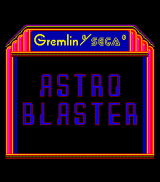 Astro Blaster cabinet