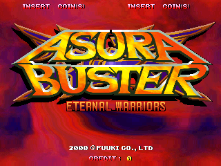 Asura Buster - Eternal Warriors cabinet