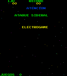 Ataque Sideral cabinet