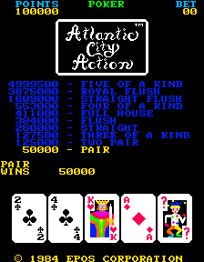 Atlantic City Action cabinet