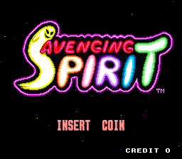 Avenging Spirit cabinet