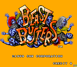 Beast Busters cabinet