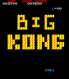 Big Kong cabinet
