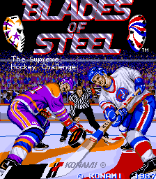 Blades of Steel cabinet