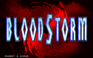 Blood Storm cabinet