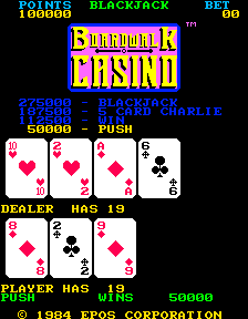 Boardwalk Casino cabinet