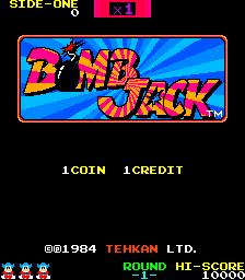 Bomb Jack cabinet