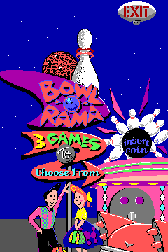 Bowl-O-Rama cabinet