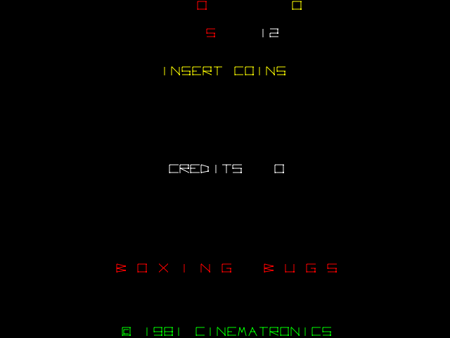 Boxing Bugs cabinet