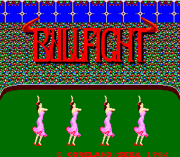 Bullfight cabinet