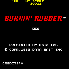 Burnin' Rubber cabinet