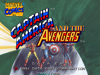 Captain America and The Avengers cabinet