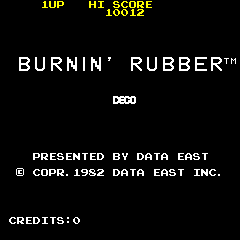 Cassette: Burnin' Rubber cabinet
