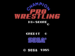Champion Pro Wrestling cabinet