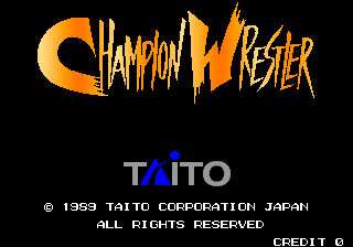 Champion Wrestler cabinet
