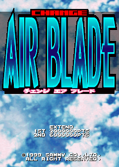 Change Air Blade cabinet