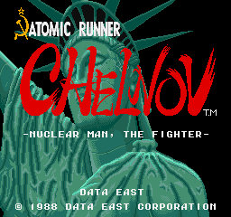 Chelnov - Atomic Runner cabinet