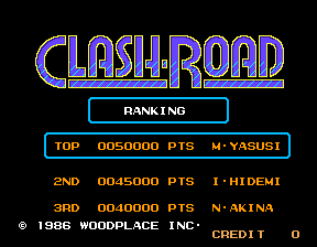 Clash-Road cabinet