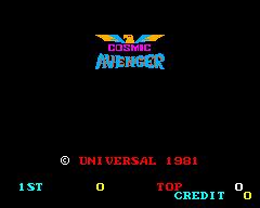 Cosmic Avenger cabinet