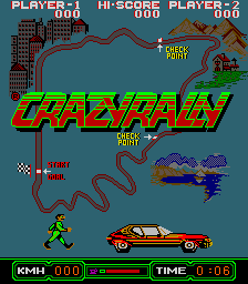 Crazy Rally cabinet