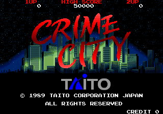 Crime City cabinet