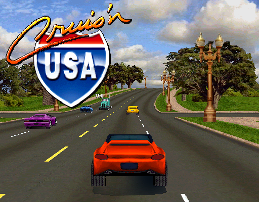 Cruis'n USA cabinet