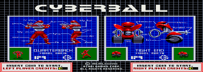 Cyberball cabinet