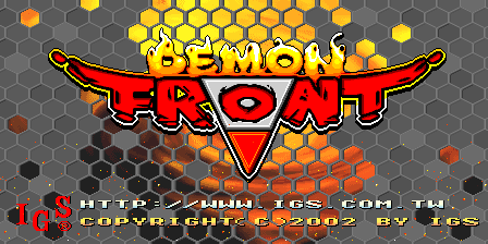 Demon Front cabinet