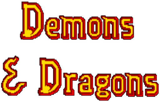 Demons & Dragons cabinet