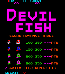 Devil Fish cabinet