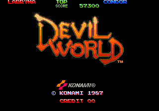 Devil World cabinet