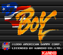 DJ Boy cabinet