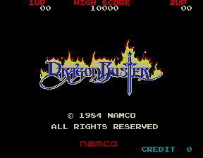 Dragon Buster cabinet