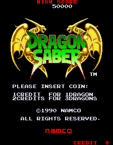Dragon Saber cabinet