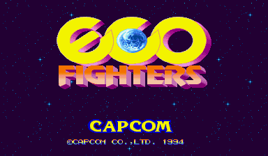Eco Fighters cabinet
