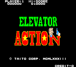 Elevator Action cabinet
