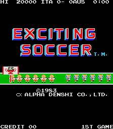 Exciting Soccer cabinet
