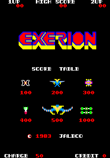 Exerion cabinet