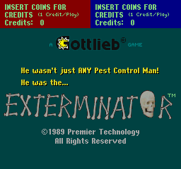 Exterminator cabinet