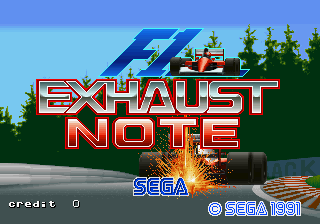 F1 Exhaust Note cabinet