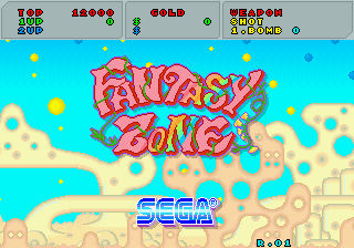 Fantasy Zone cabinet