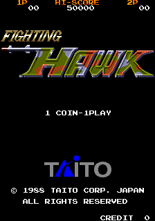 Fighting Hawk cabinet